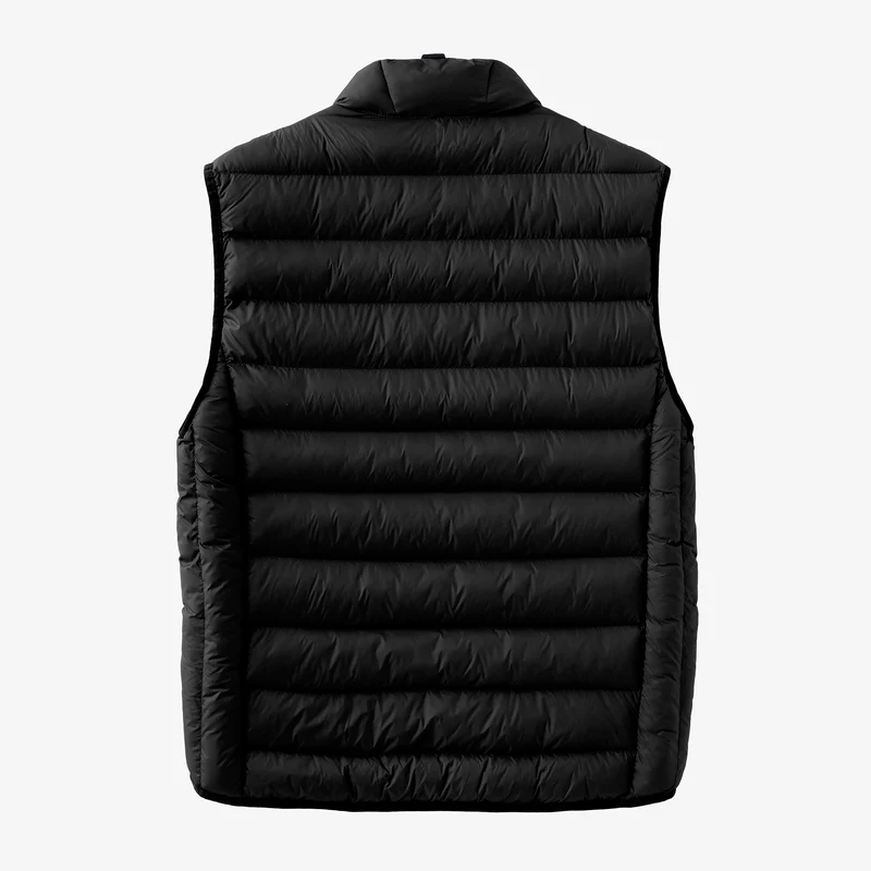 Doudoune sans manches noire Piumino