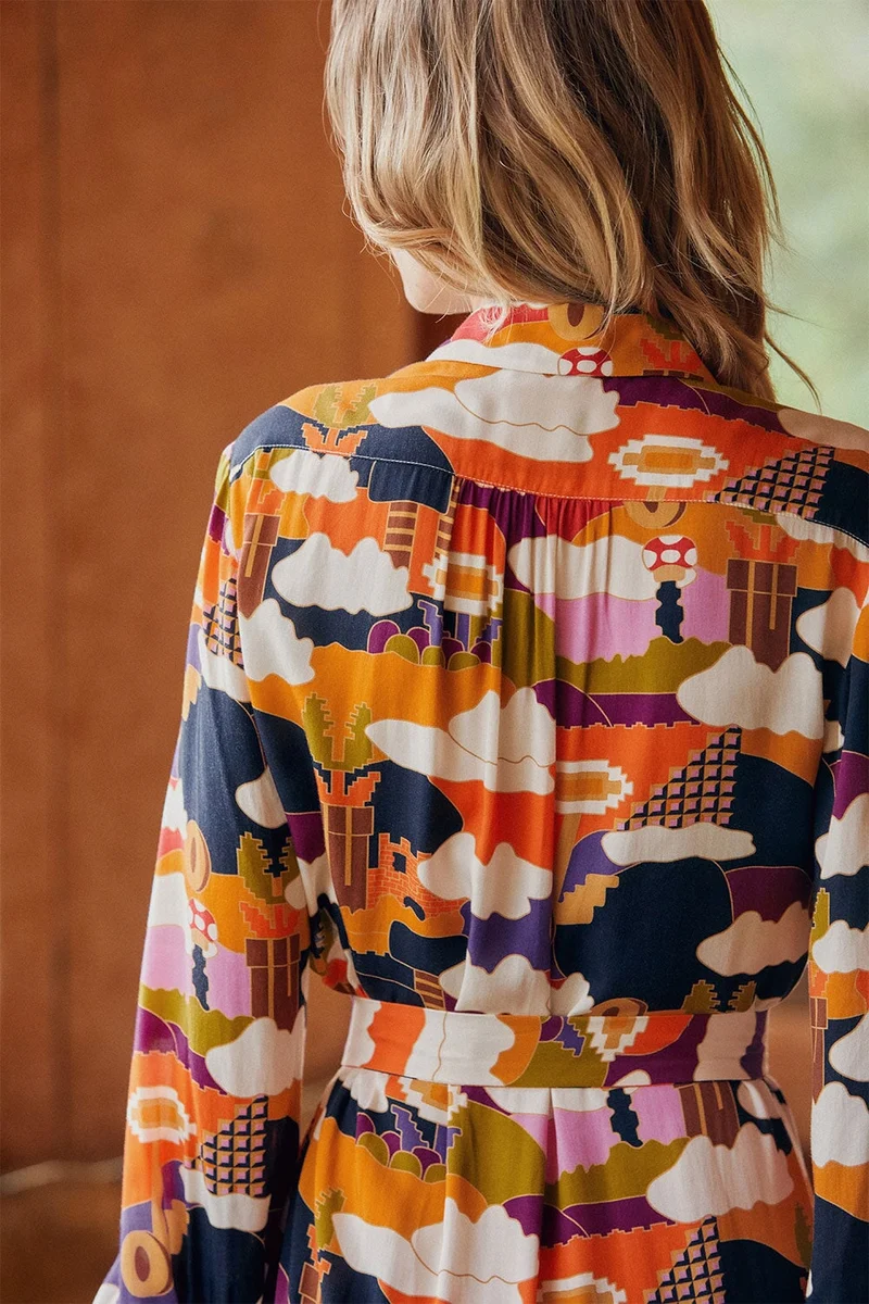 Robe Captivante Royaume Champignon