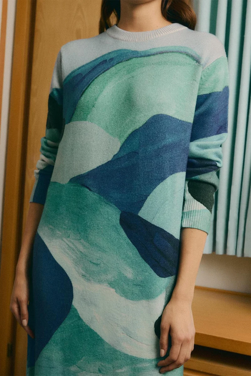 Robe Pull Evasion glacée