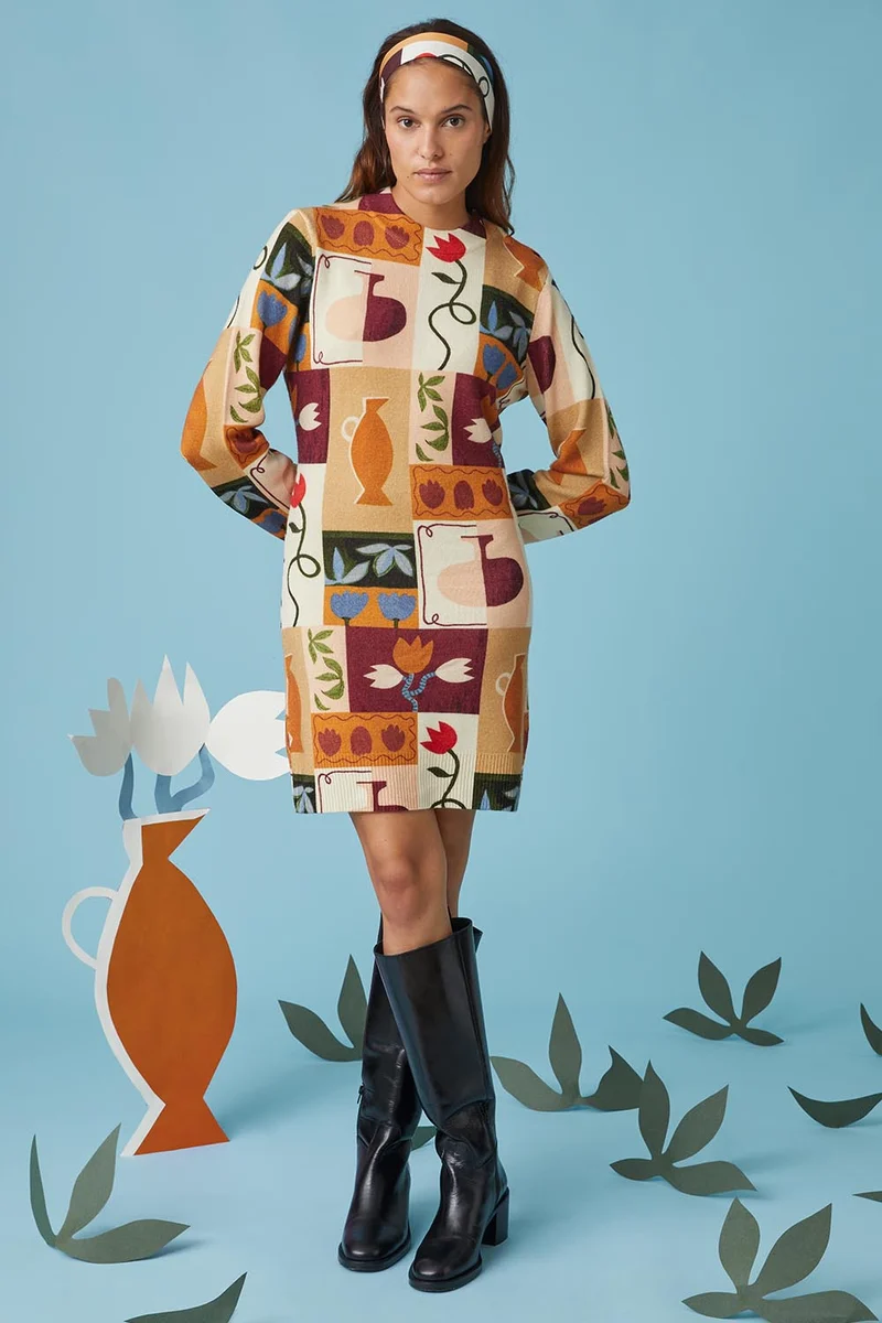 Robe Pull Soi x Laetitia Rouget