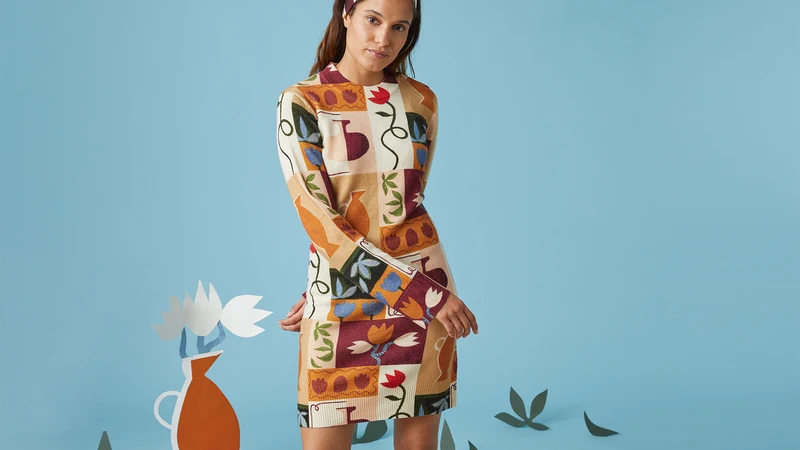 Robe Pull Soi x Laetitia Rouget