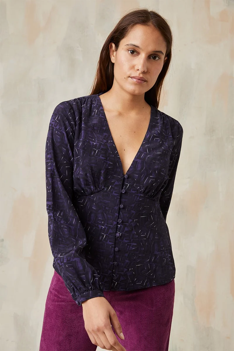 Blouse Néréide Mots Exquis