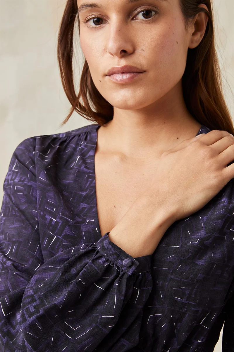 Blouse Néréide Mots Exquis