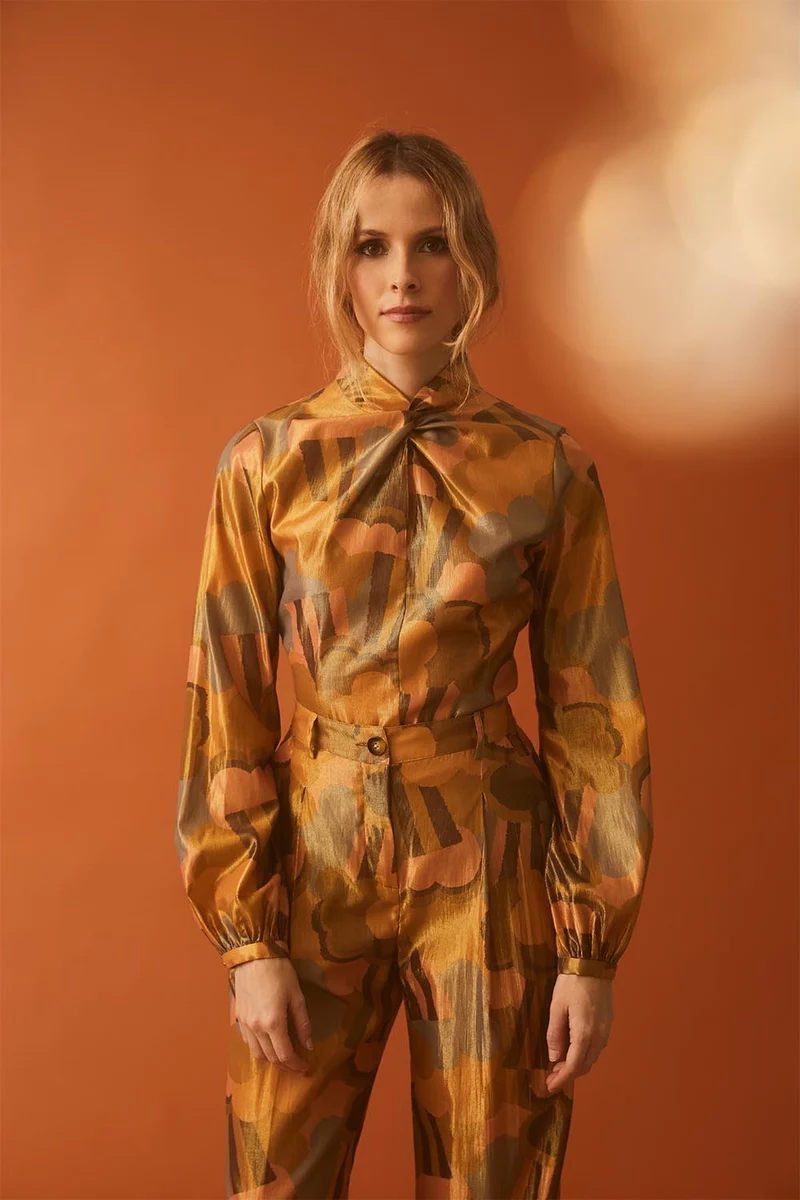 Blouse Olympe Golden Pop Corn