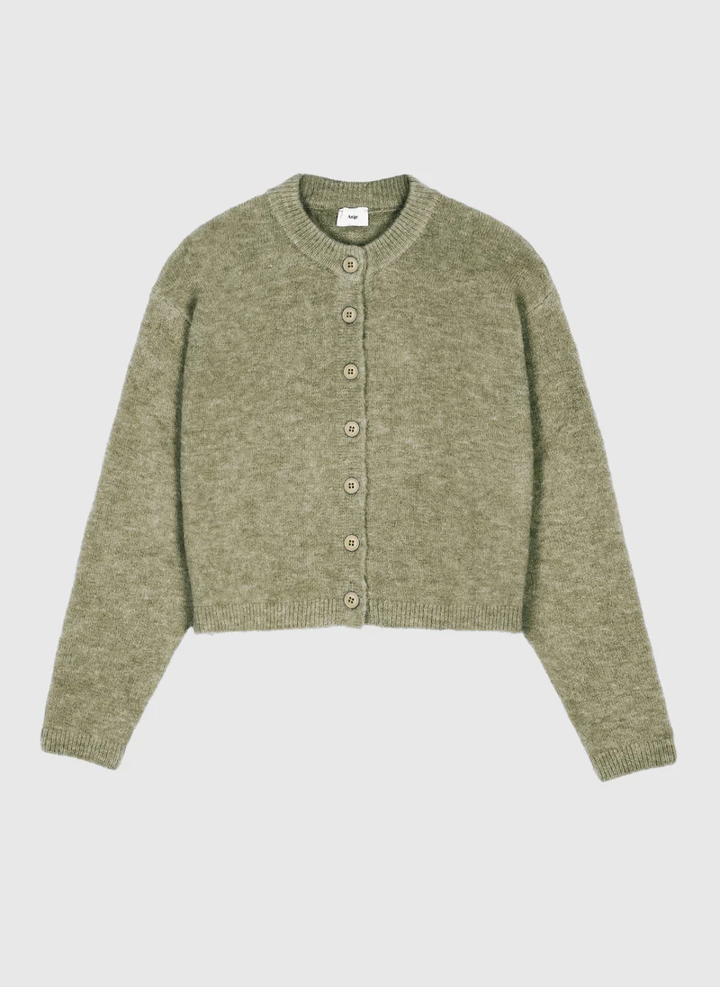 GILET LETIANA matcha