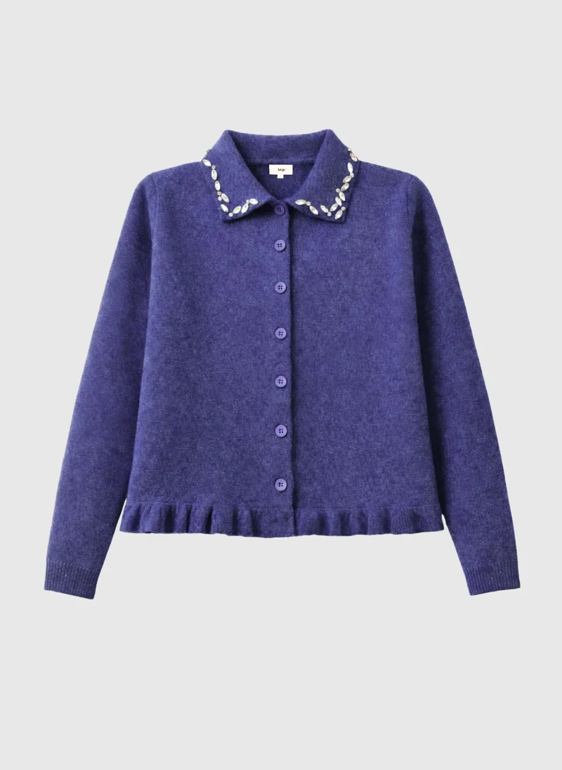 GILET NERIMANE myrtille