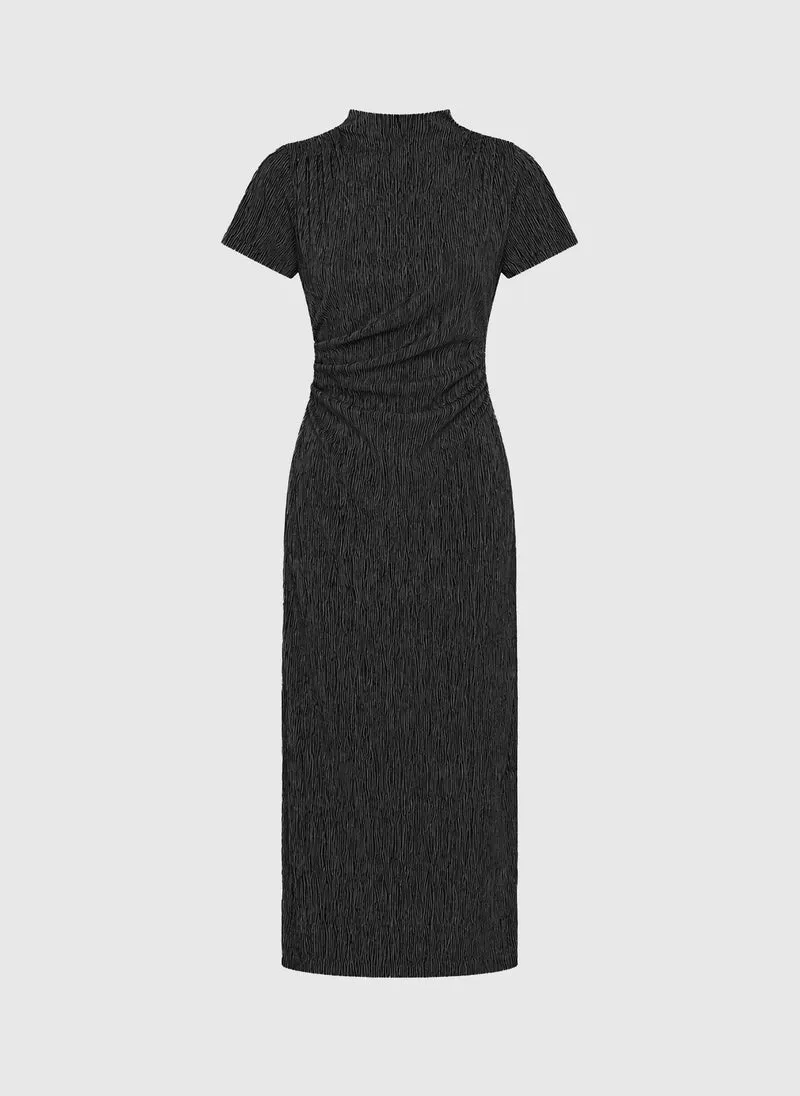 ROBE MIDI ELOANE noir