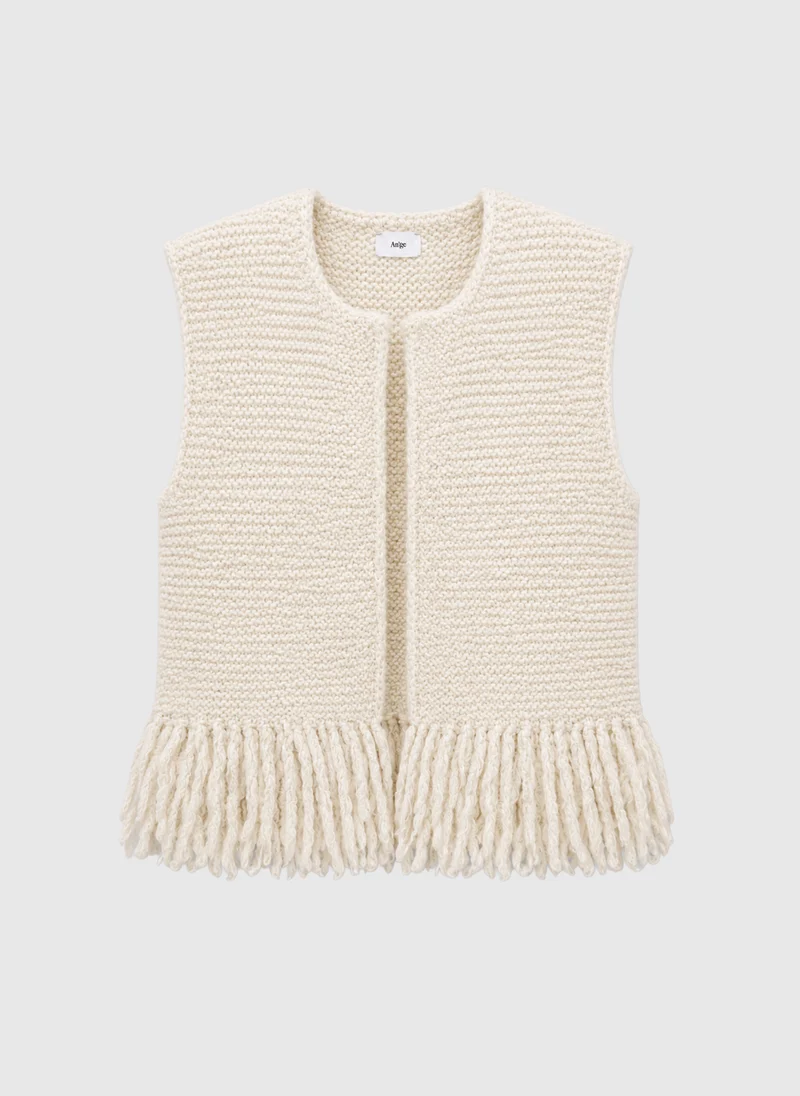 GILET LESHERPA ecru