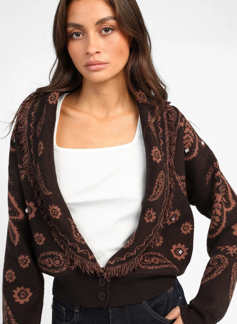 GILET NARIKA chocolat