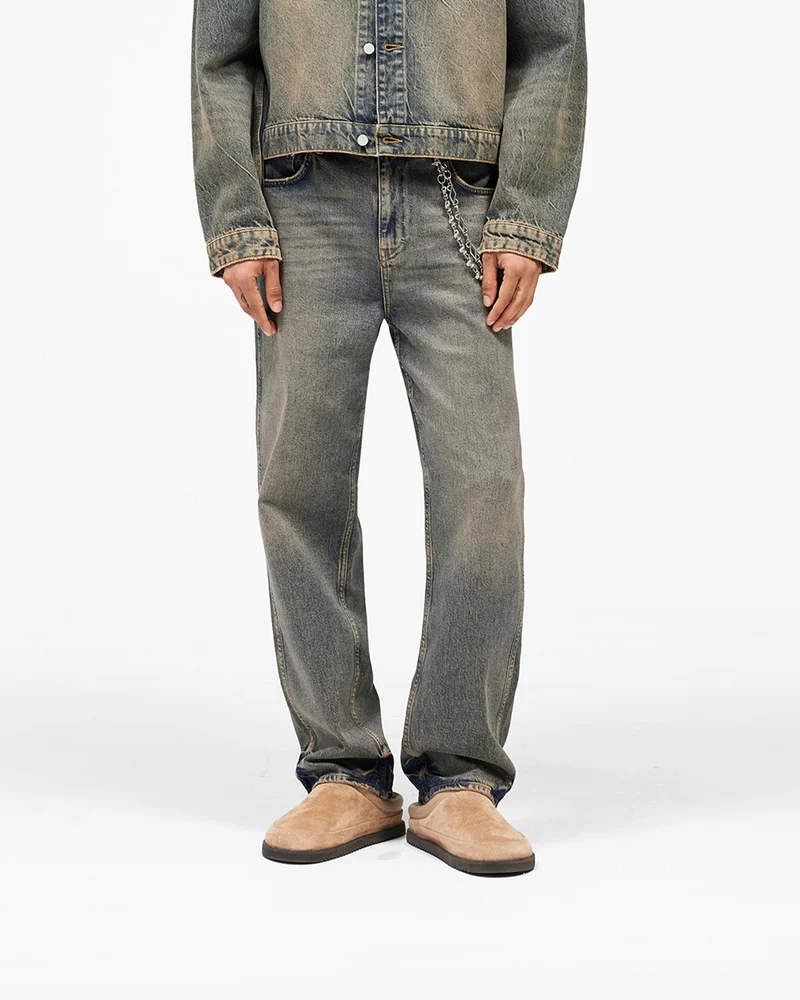R3 Baggy Denim - Blue Cream