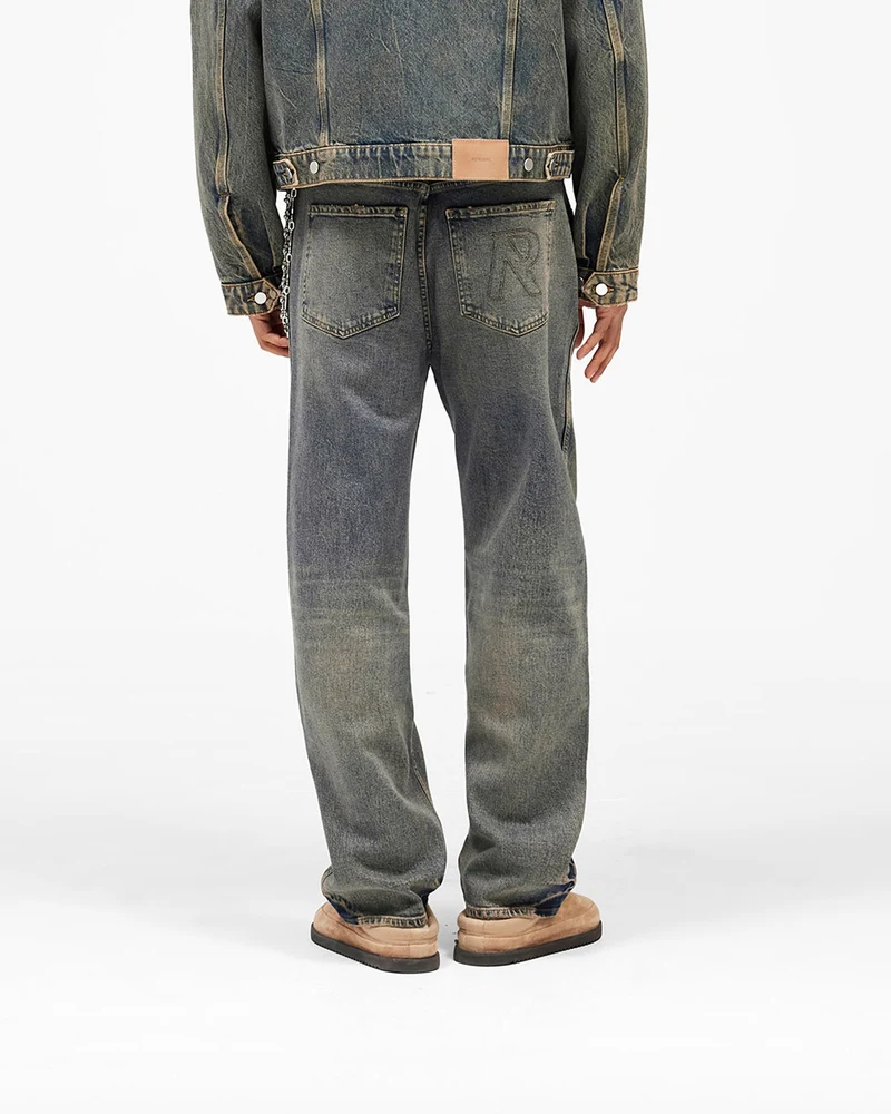 R3 Baggy Denim - Blue Cream