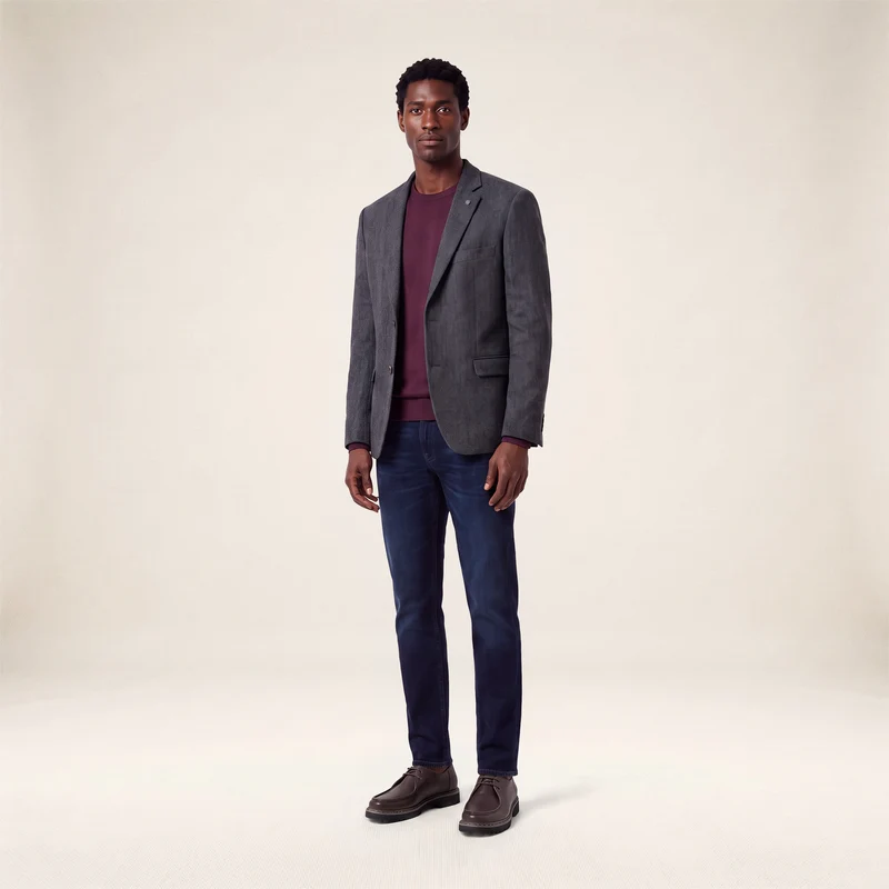 Jean slim stretch bleu foncé délavé 325 Powertwist