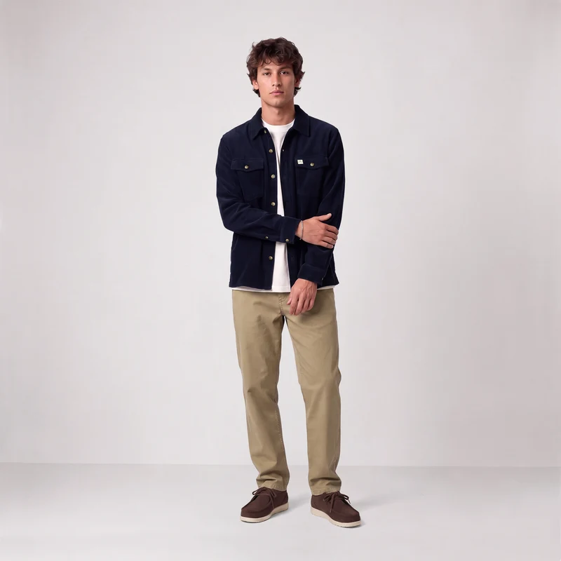 Chino coupe droite coton stretch beige 751 SBPLAY