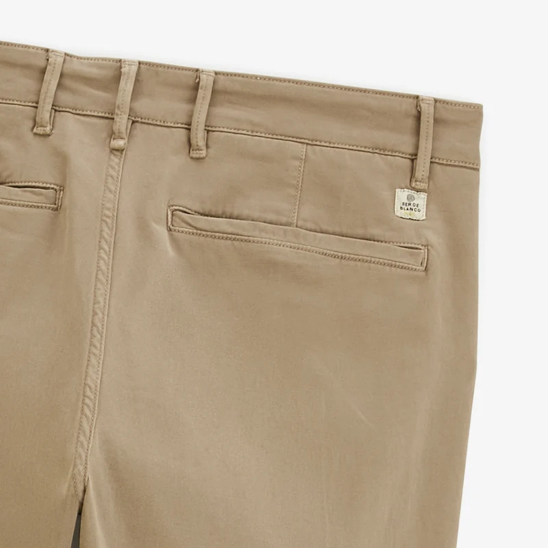 Chino coupe droite coton stretch beige 751 SBPLAY