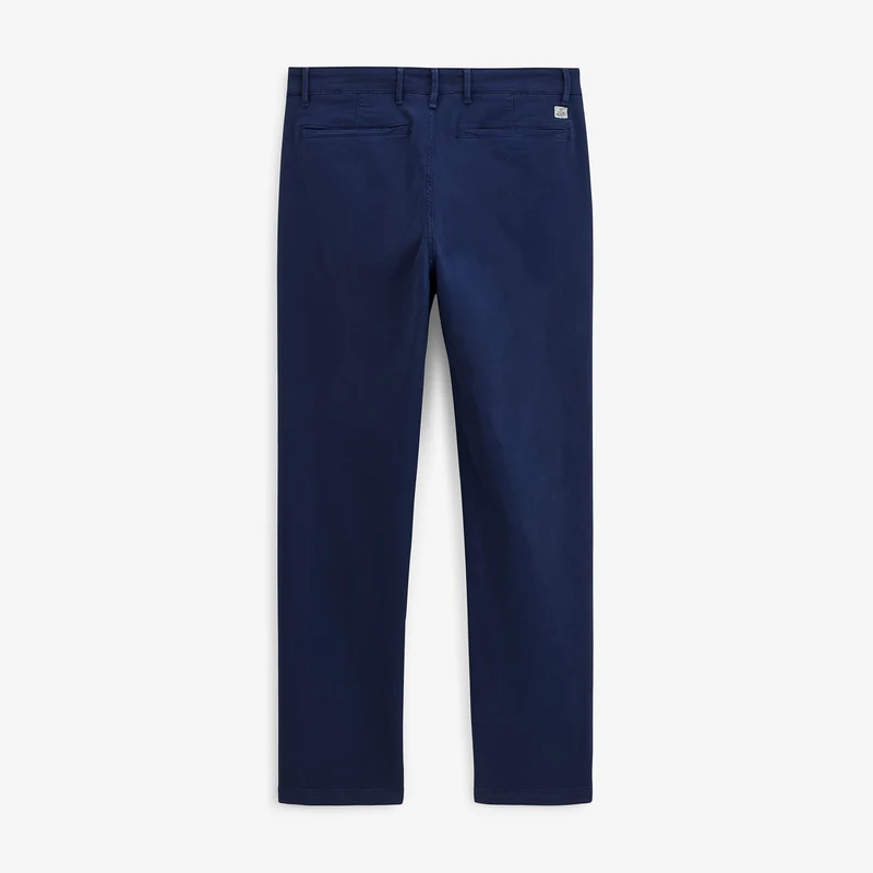 Chino coupe droite coton stretch bleu 751 SBPLAY