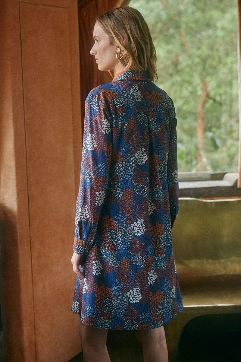 Robe Imprévisible en soie Zodiac
