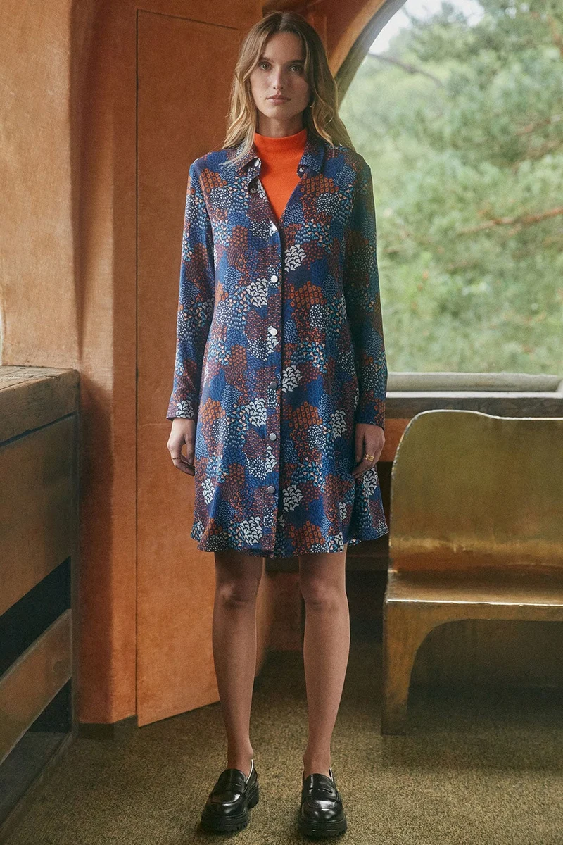 Robe Imprévisible en soie Zodiac