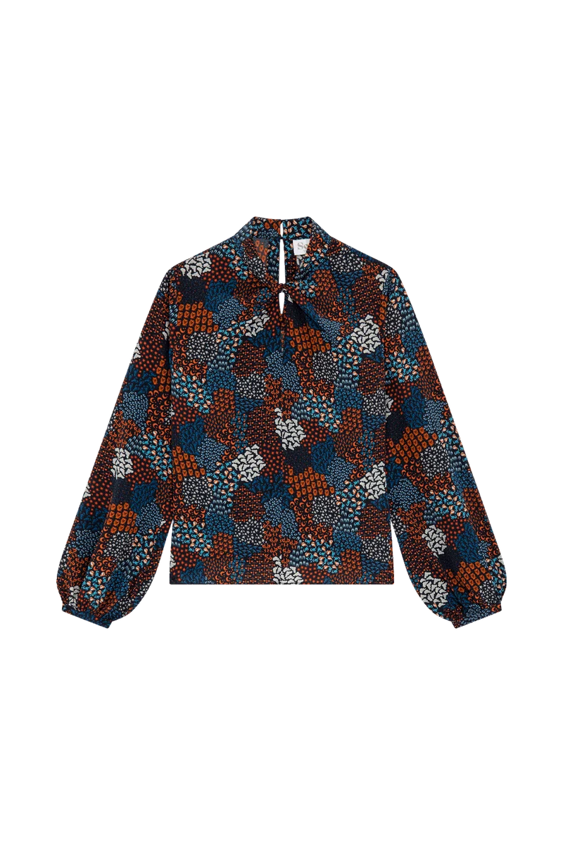 Blouse Olympe en soie Zodiac