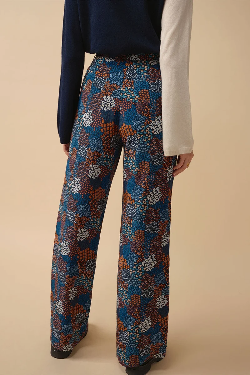 Pantalon Olympe en soie Zodiac