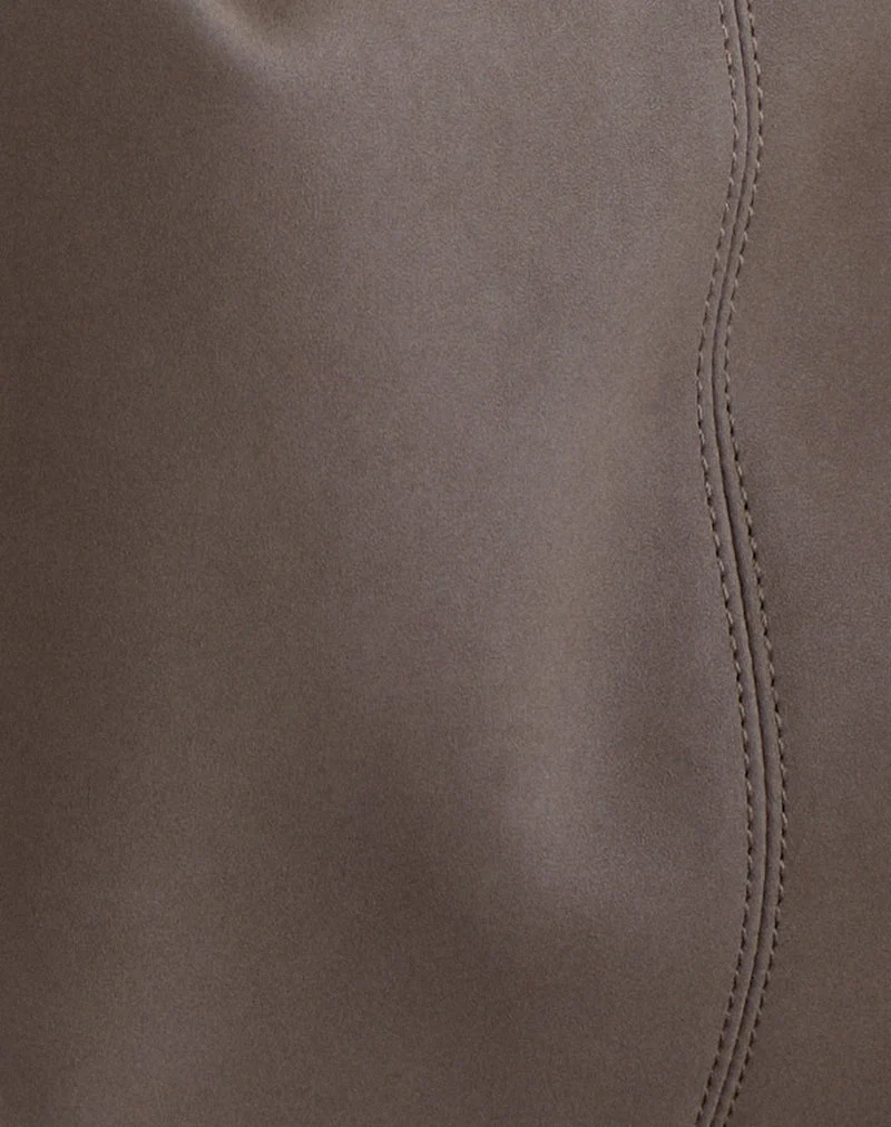 Grand sac brun à clous