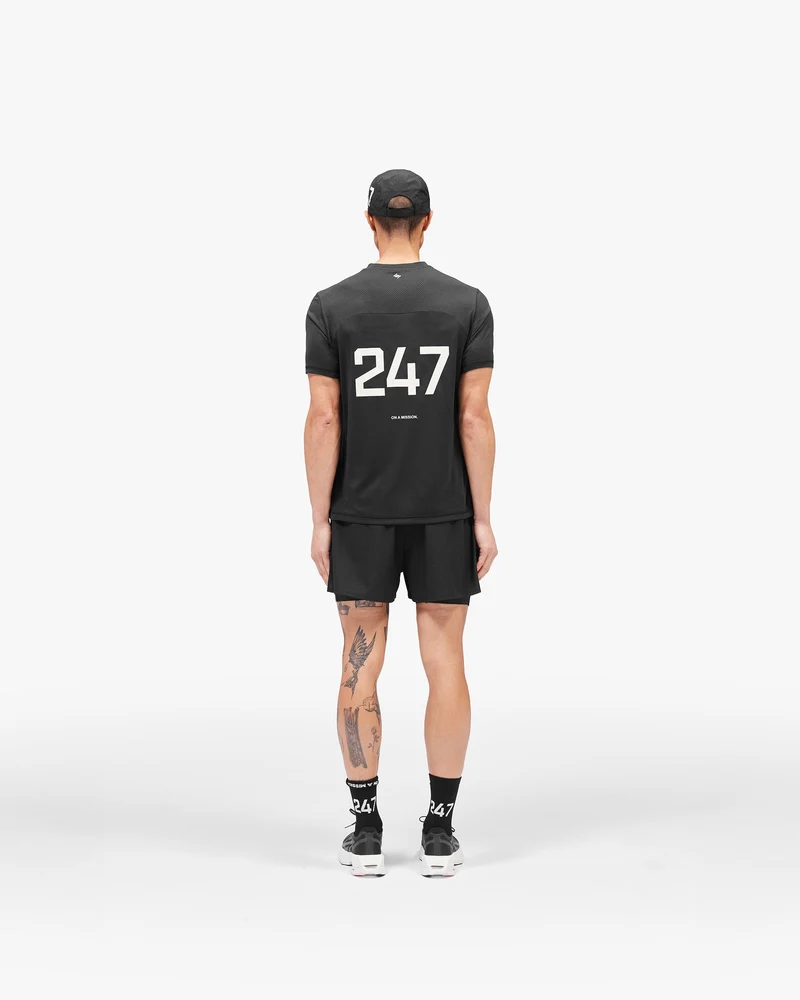 247 Trail Short - Jet Black