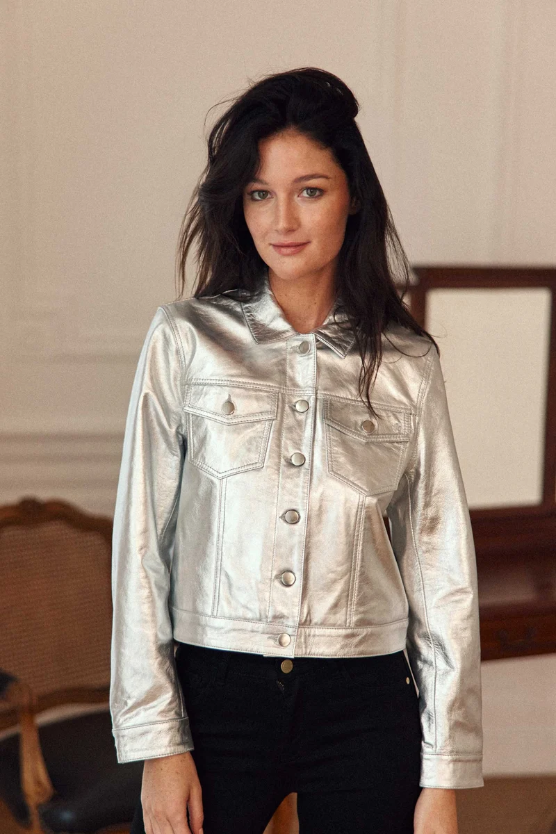 Ferena - Veste en cuir