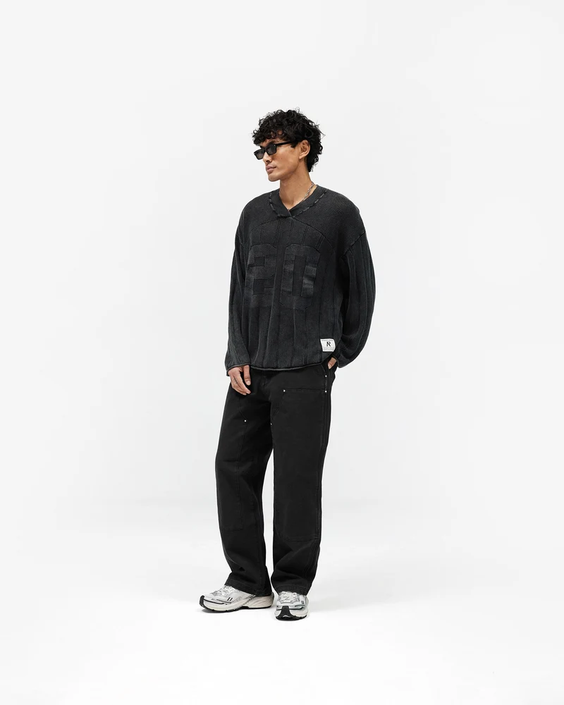 Heaton Workwear Pant - Jet Black