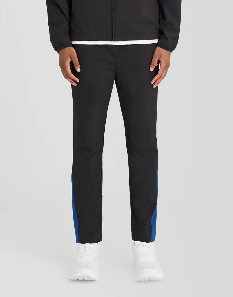 Sports Panelled Track Pants