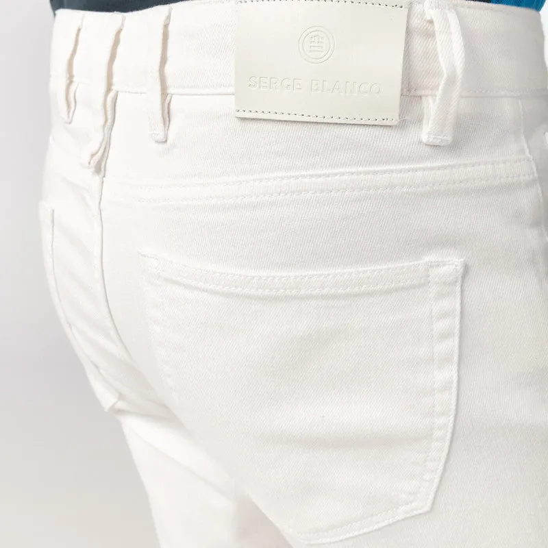 Jean 330 tapered fit blanc
