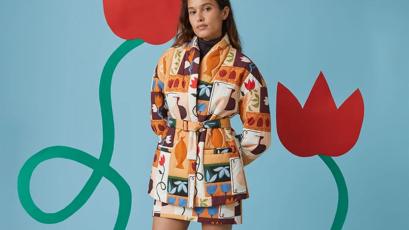 Veste Plume Soi x Laetitia Rouget