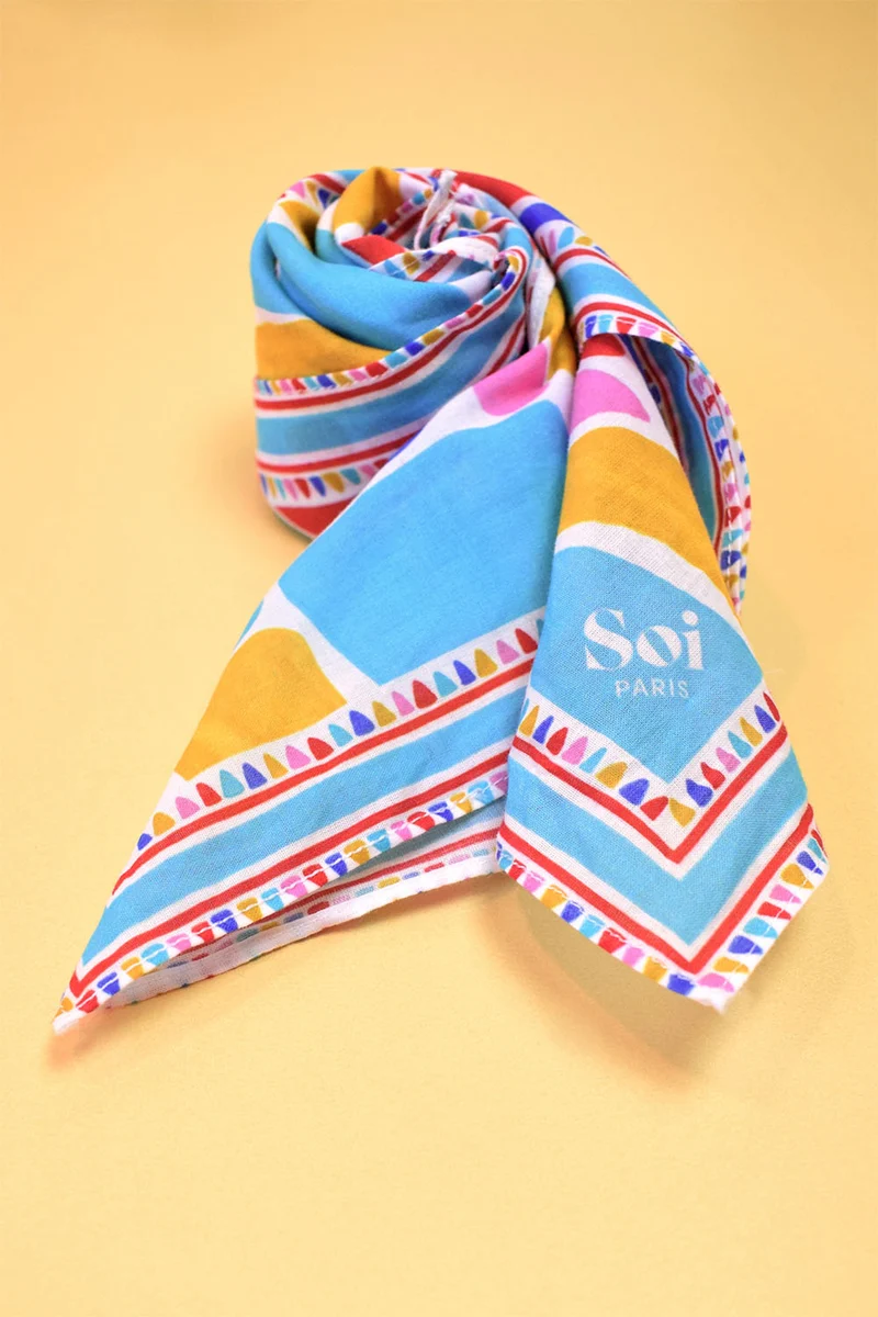 Foulard en coton Mexico