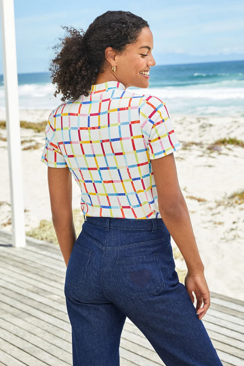 Top Ariane en coton Candy Pop