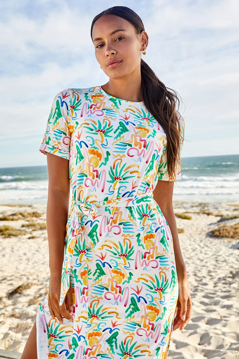 Robe Rivage Hawaï
