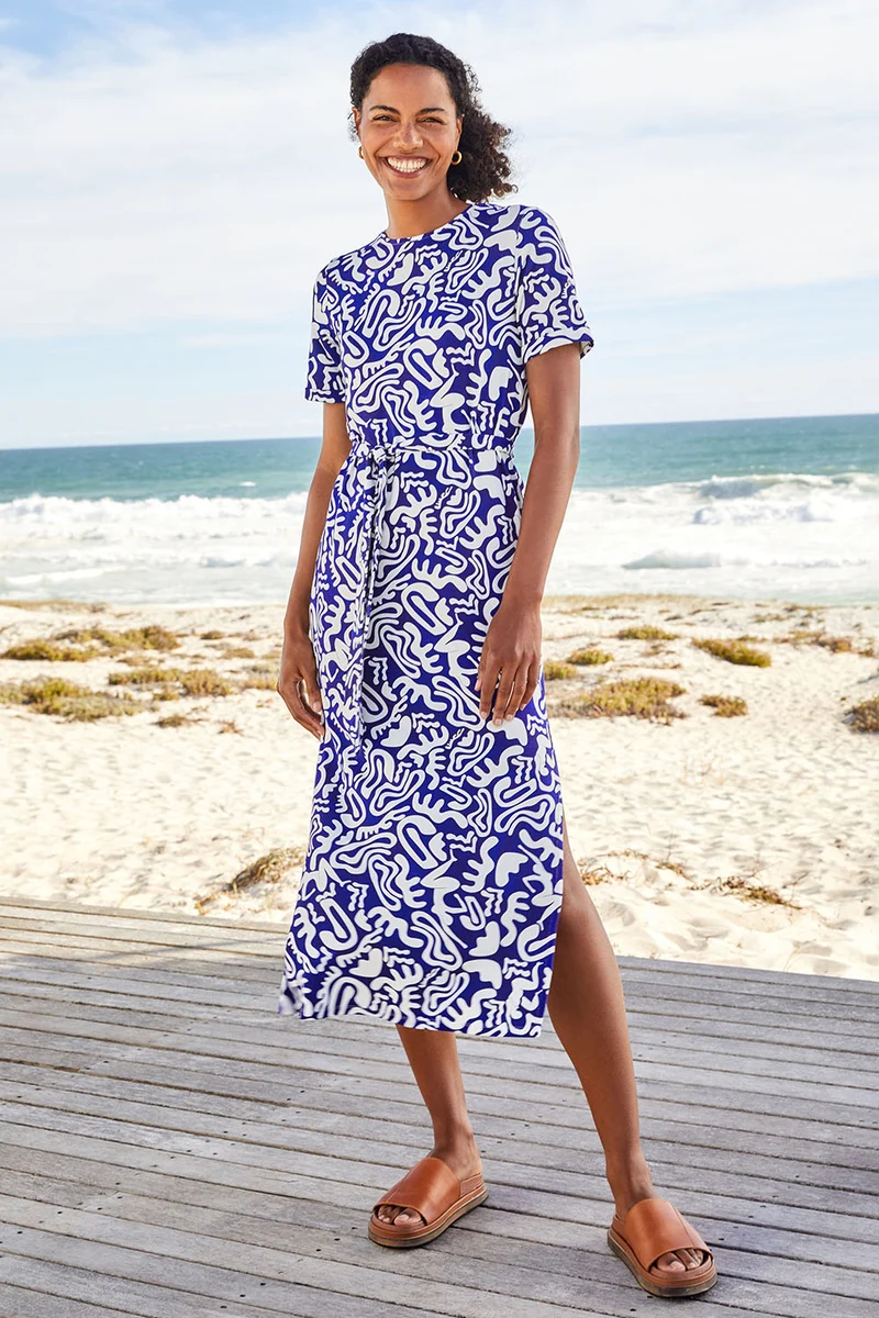 Robe Rivage Fusion Bleu