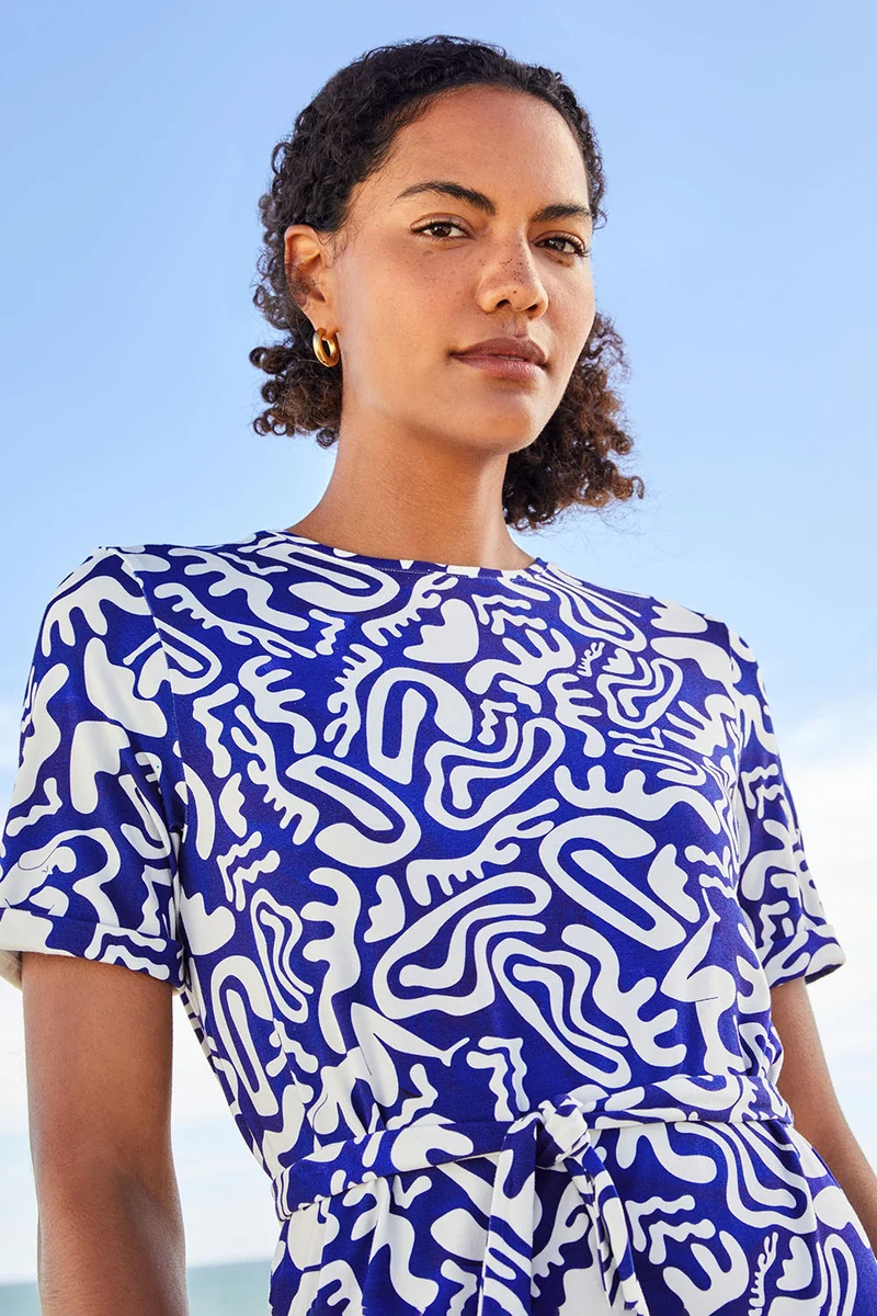Robe Rivage Fusion Bleu