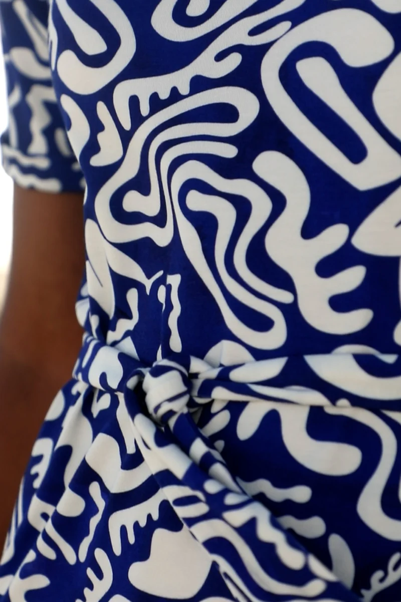 Robe Rivage Fusion Bleu