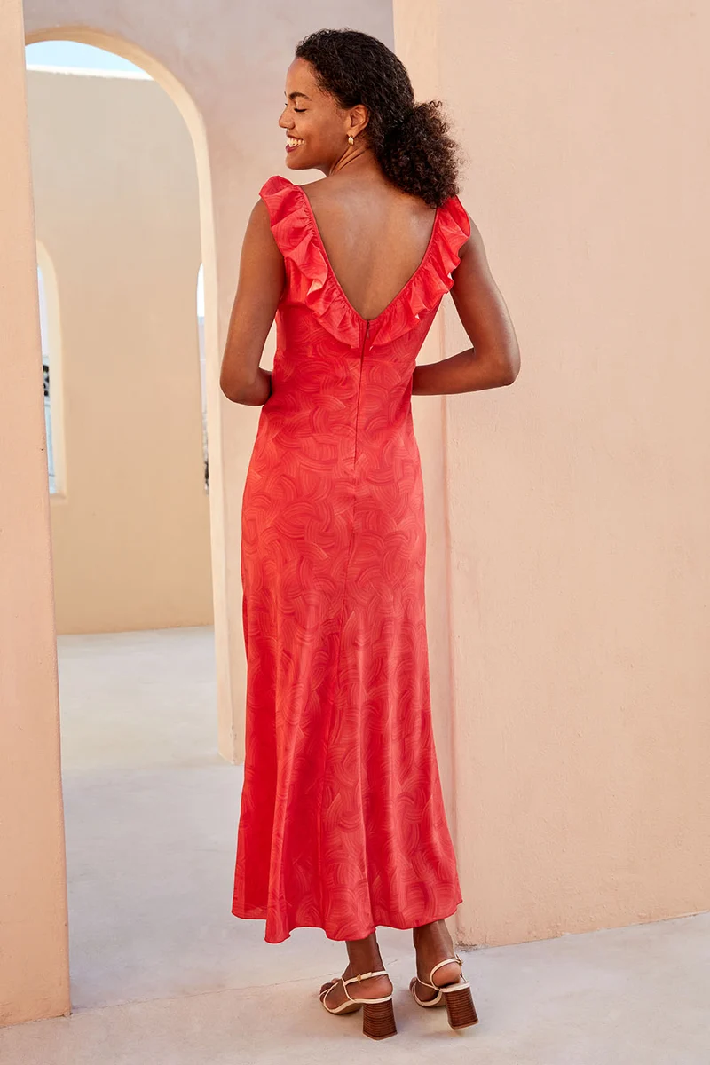 Robe Passion en soie Rivière Grenadine