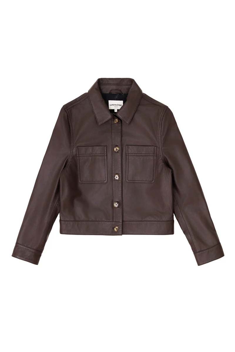 Virgina - Veste en cuir
