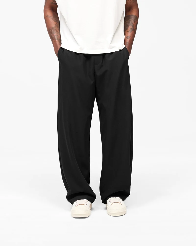 Initial Tape Pant - Jet Black