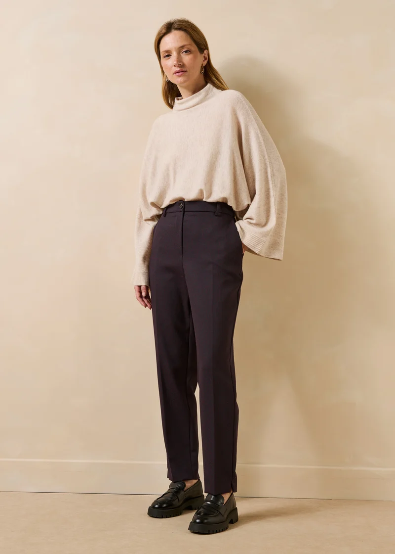 Pantalon aubergine et bleu marine - Billy