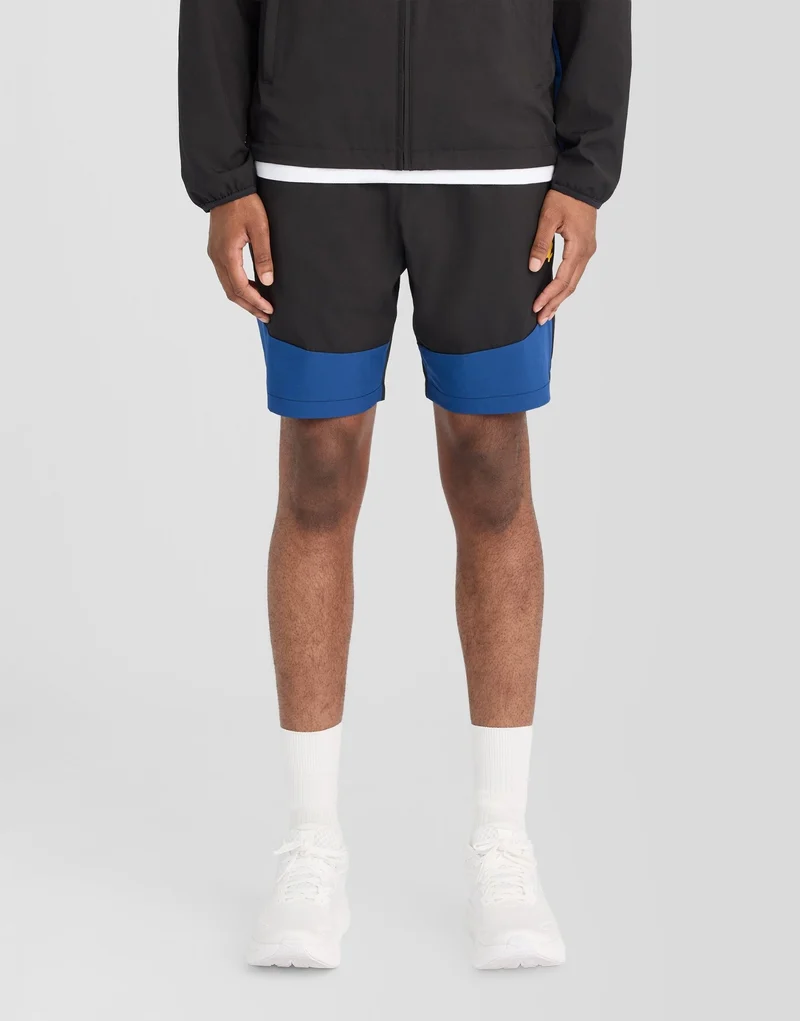 Sports Panelled Shorts