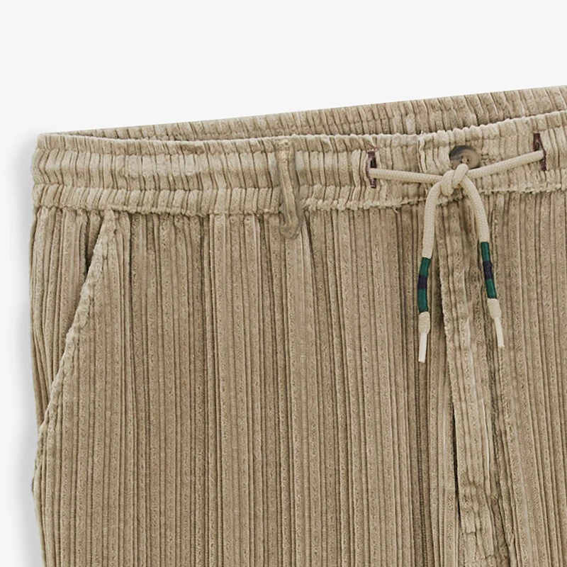 Pantalon velours côtelé stretch beige 557