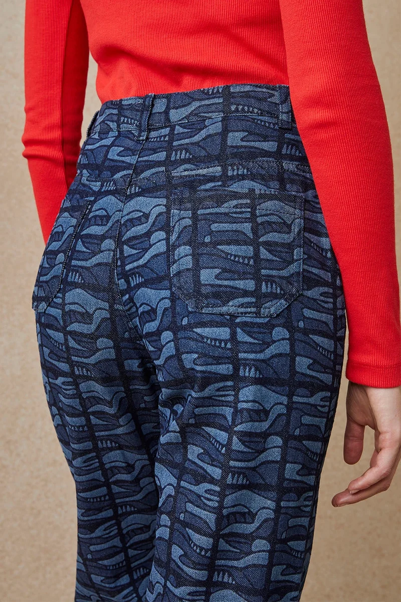 Pantalon Idéaliste Denim Délavé