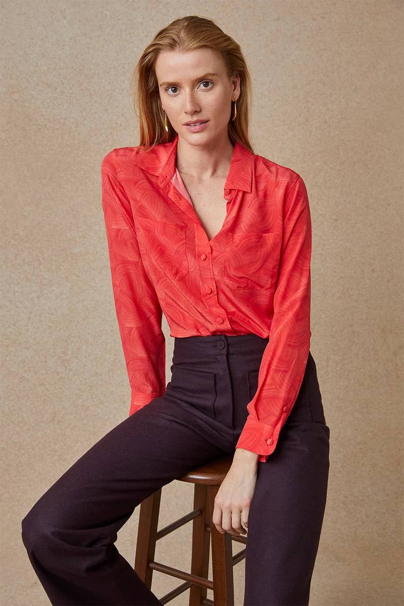 Pantalon Enchanteur Aubergine