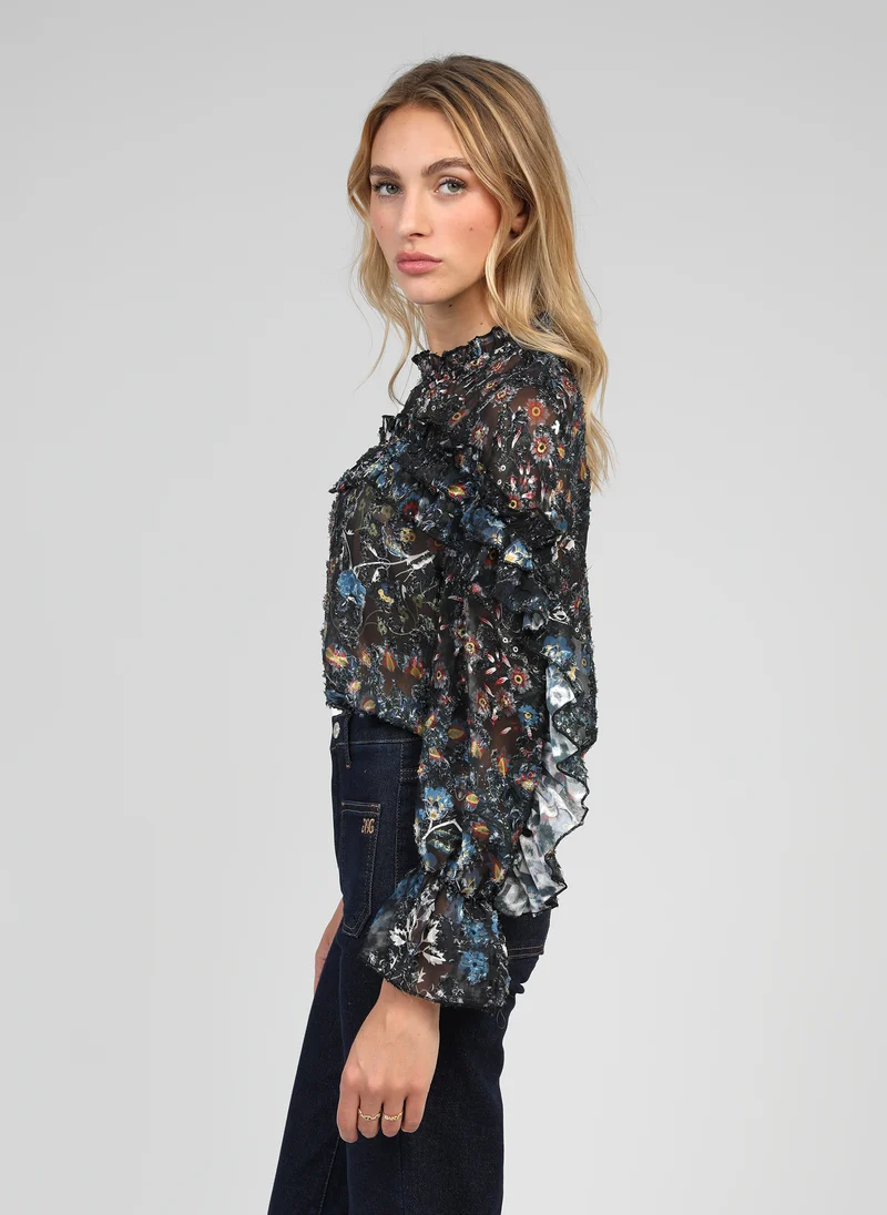 BLOUSE SOELINA folina noir