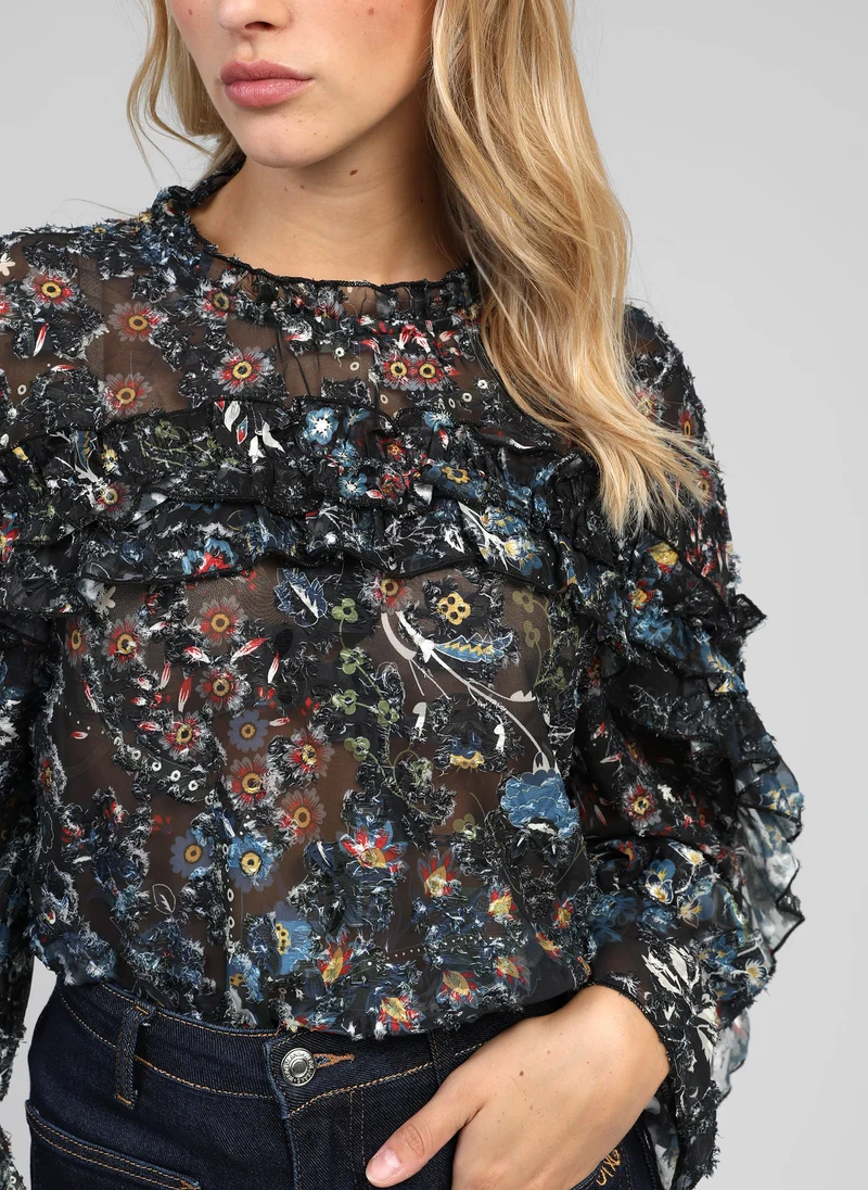 BLOUSE SOELINA folina noir