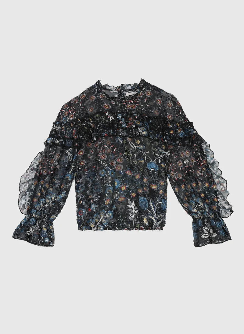 BLOUSE SOELINA folina noir