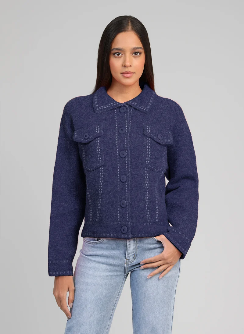 GILET LECODY marine