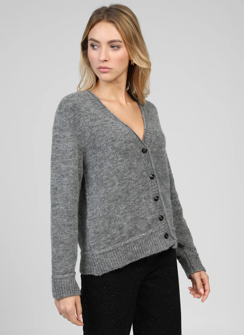 GILET LEBORA gris