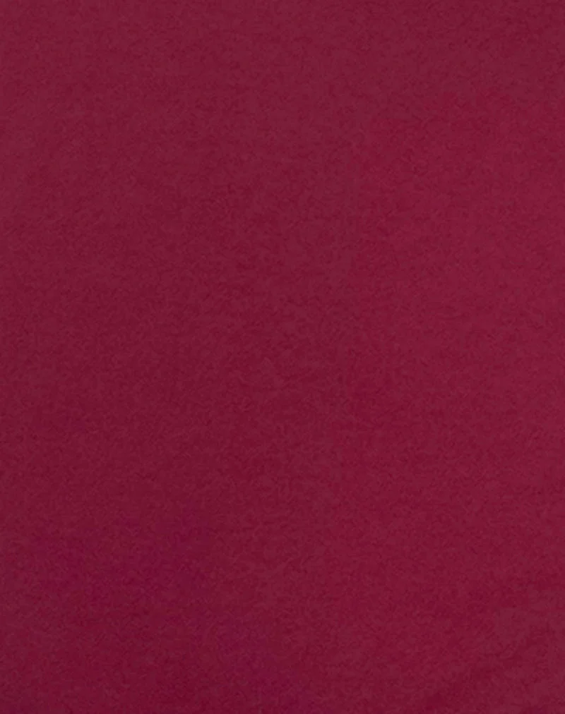 Body Kitty à décolleté plongeant, couleur bordeaux